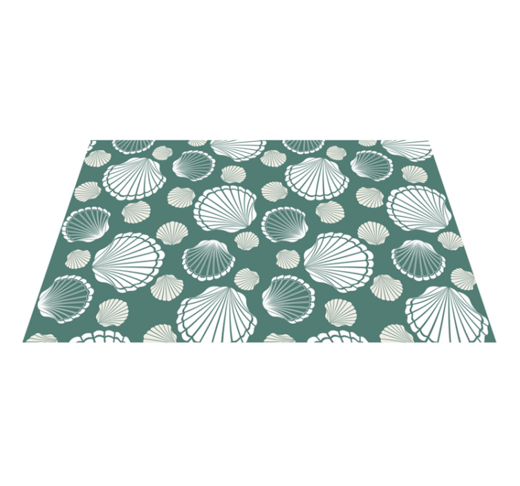 Original placemat with seashell designs - TenStickers