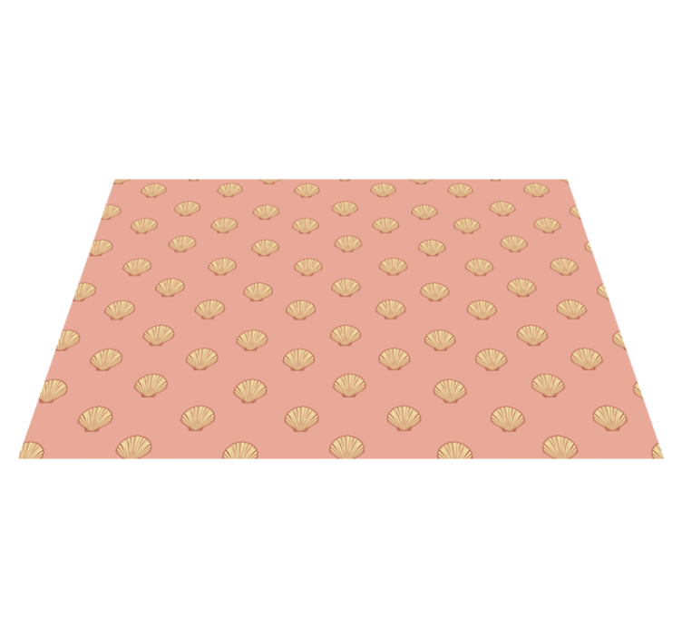Original placemat shell pattern placemats - TenStickers