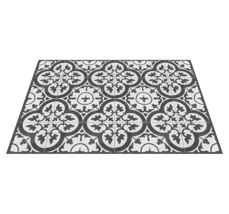 Intricate pattern surface placemat - TenStickers