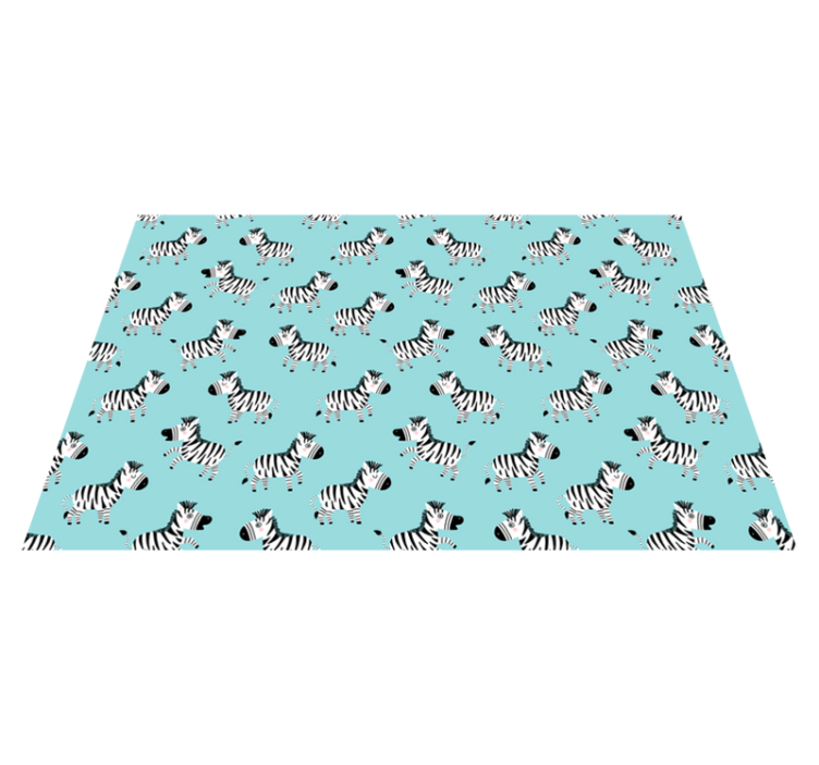 Original placemat with zebra pattern design - TenStickers