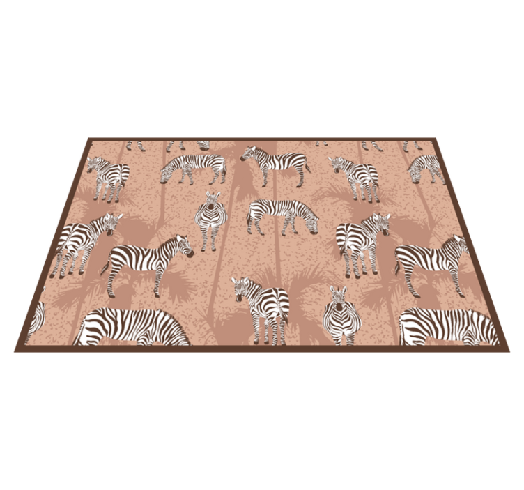 Original placemat in zebra print design - TenStickers