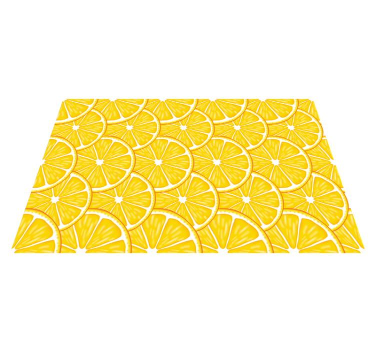 Original placemat fresh lemon design - TenStickers