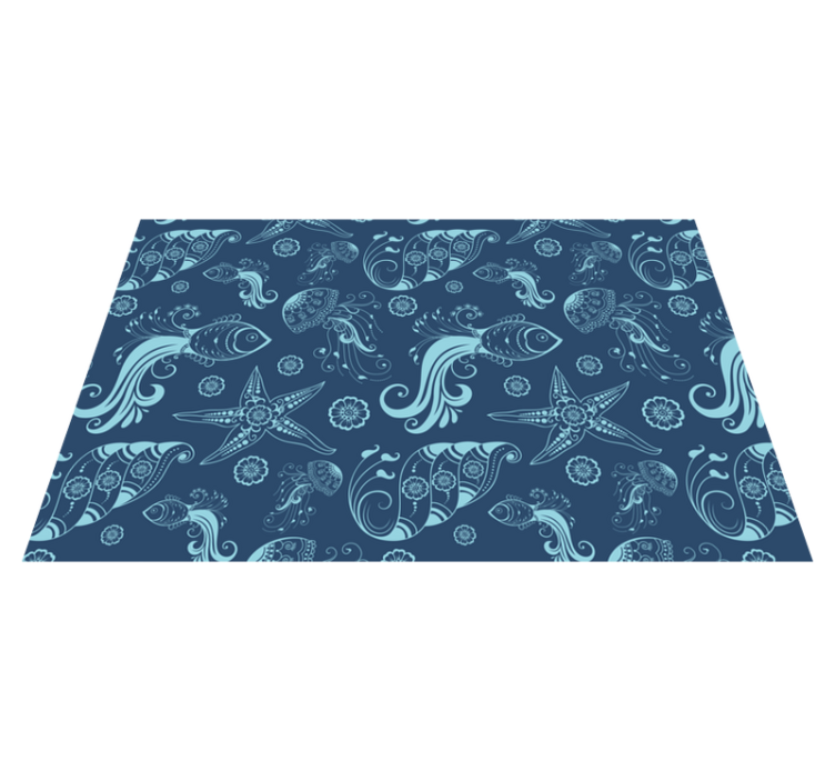 Original placemat nautical themed design - TenStickers