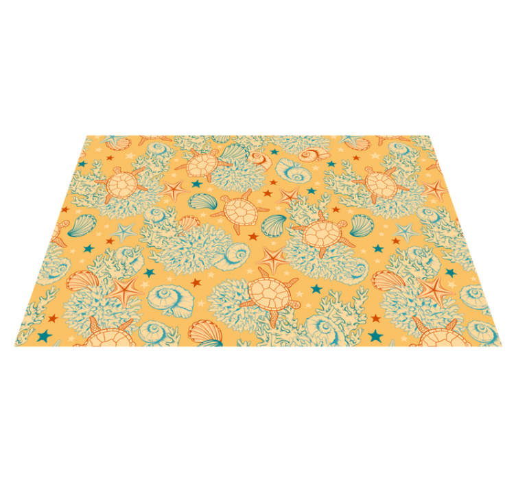 Original placemat shell pattern tableware - TenStickers