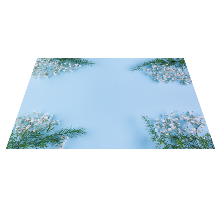 Original placemat floral table decor - TenStickers