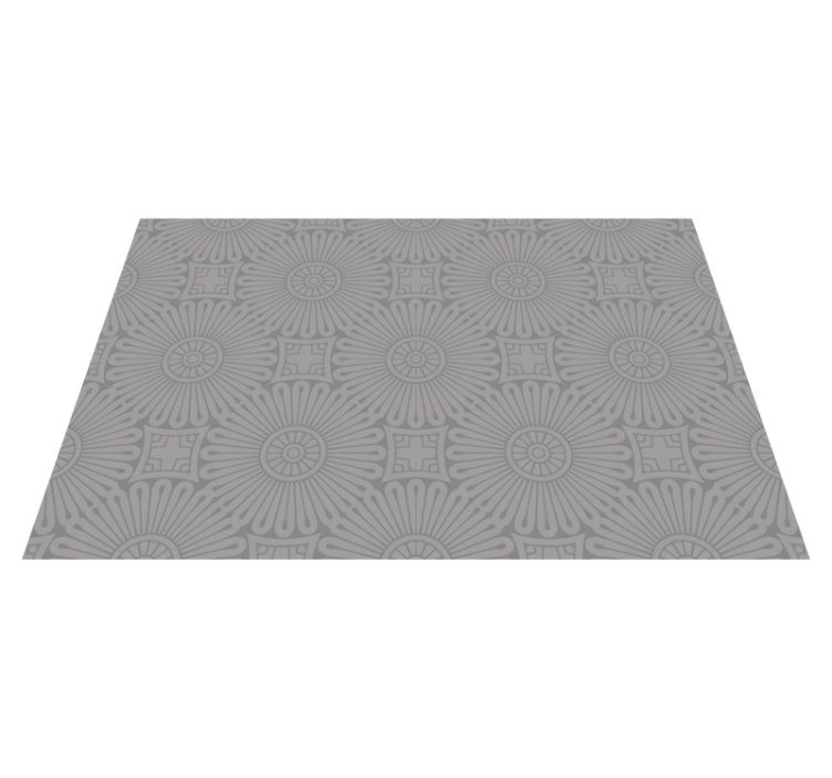 Textured grey finish placemat - TenStickers