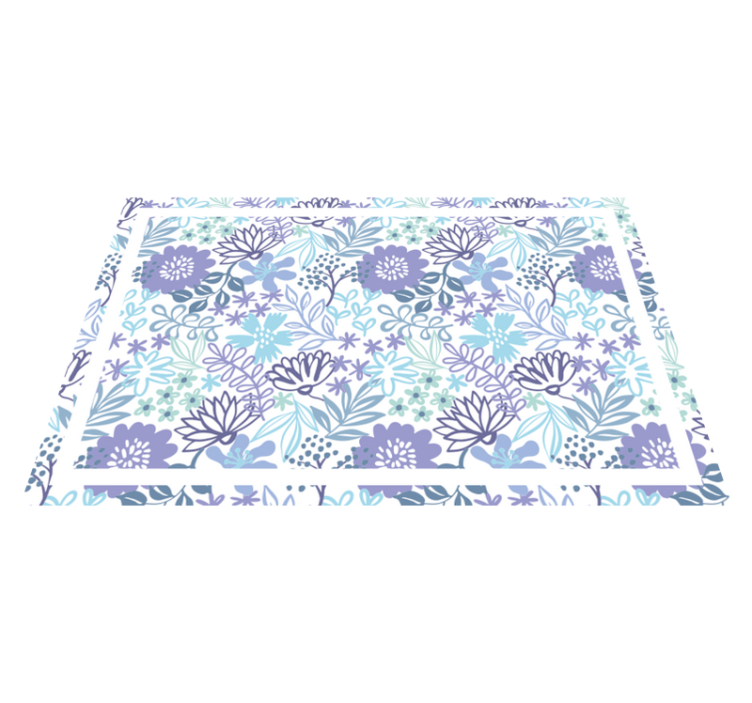 Original placemat with floral textured surface - TenStickers