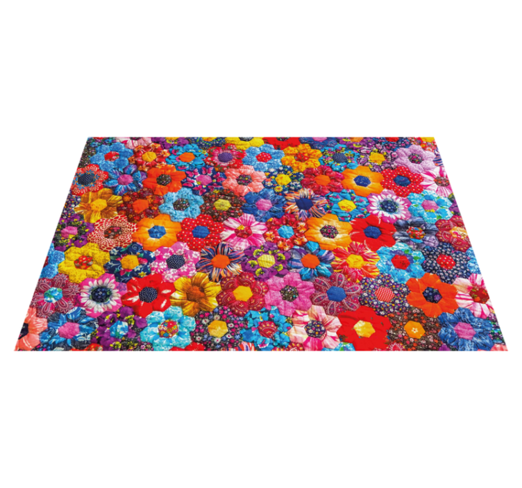 Flower patch original placemats - TenStickers