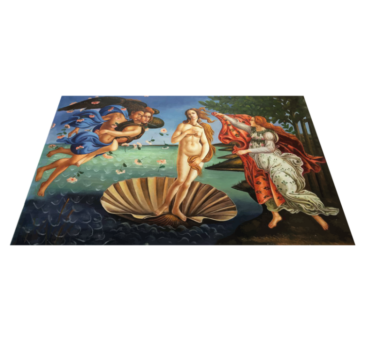 Famous works of art original placemats - TenStickers