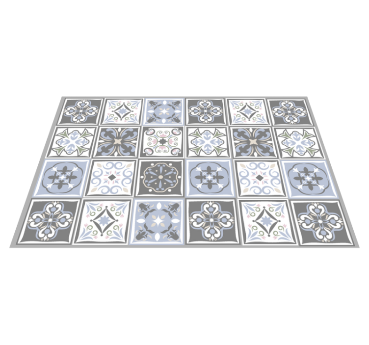 Ornate tile patterns placemat - TenStickers