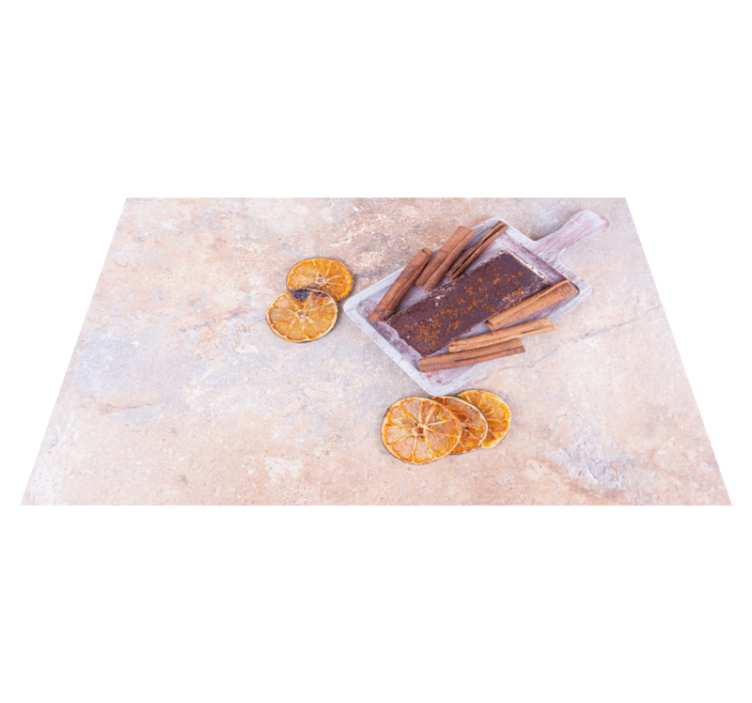 Children placemat grapes and spices design - TenStickers