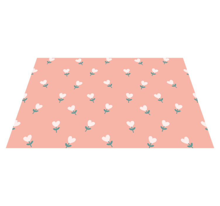 Original placemat with delightful floral design - TenStickers