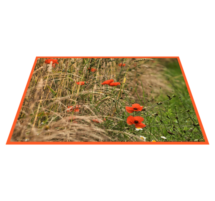 Children placemat funny food design - TenStickers