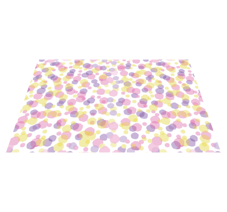 Colorful abstract patterns placemat - TenStickers