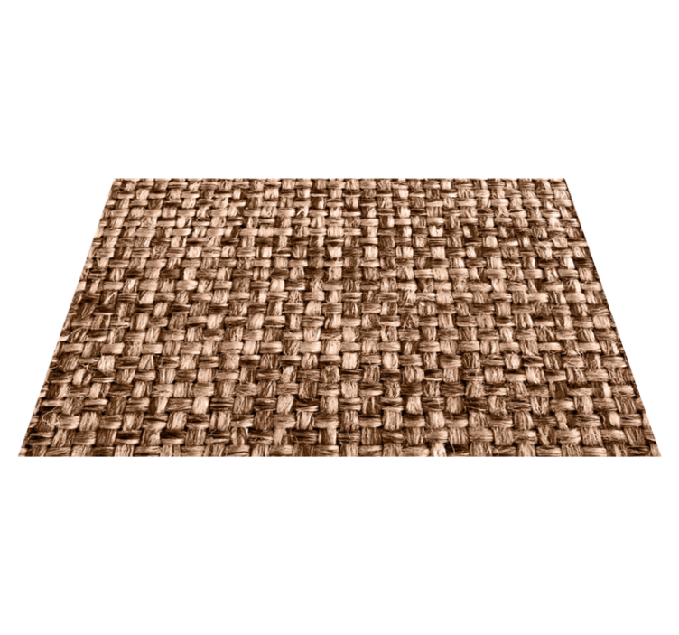 Natural fiber weave placemat - TenStickers