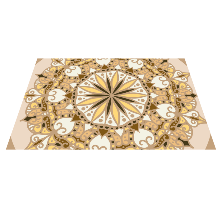 Original placemat with detailed geometric design - TenStickers