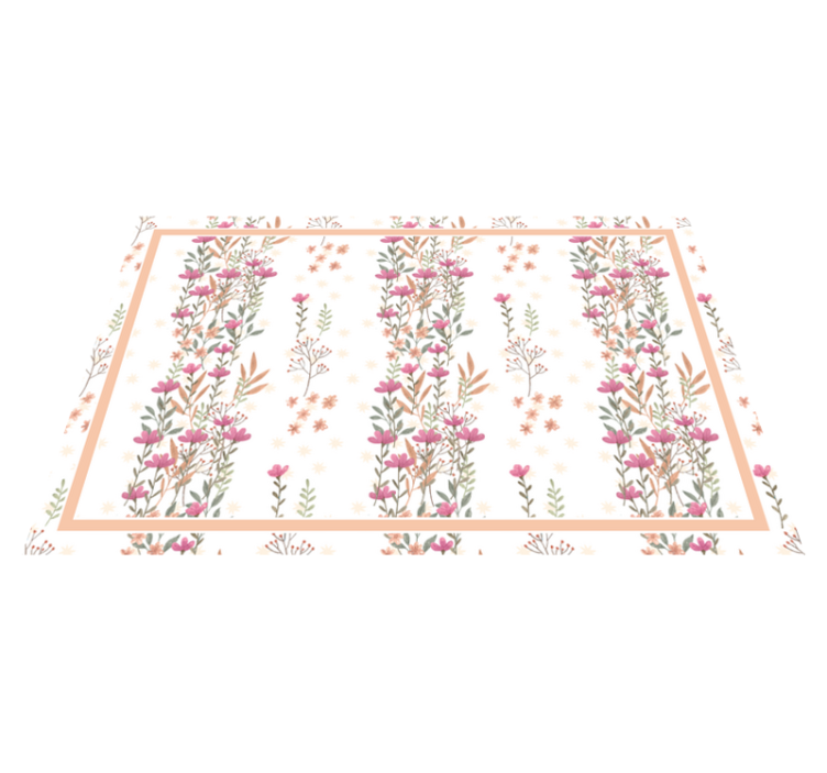 Original placemat elegant botanical design - TenStickers