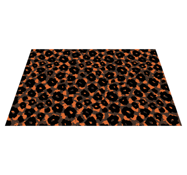 Kalahari leopard imitation original placemats - TenStickers