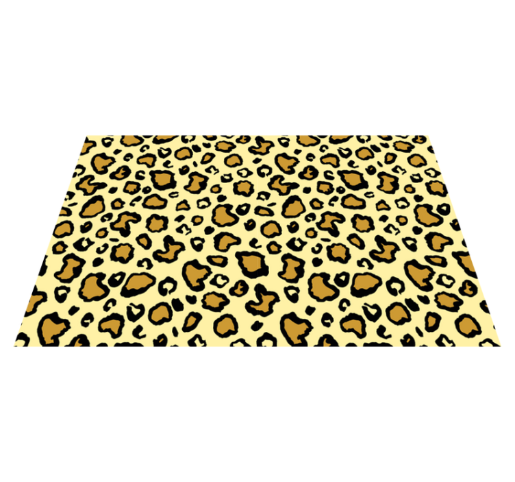 Original placemat leopard print design - TenStickers