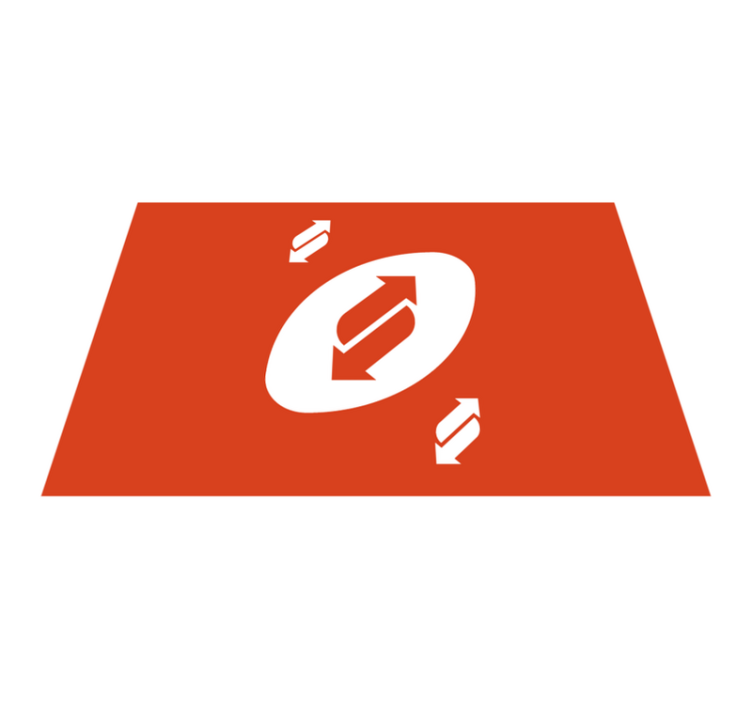 Original placemat with dynamic arrow design - TenStickers