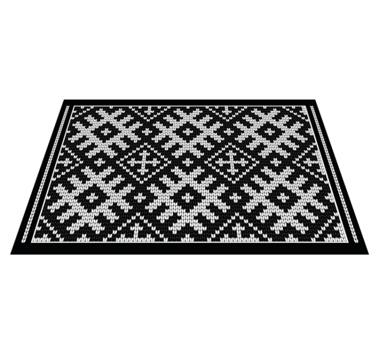 Placemat with traditional knitted design - TenStickers