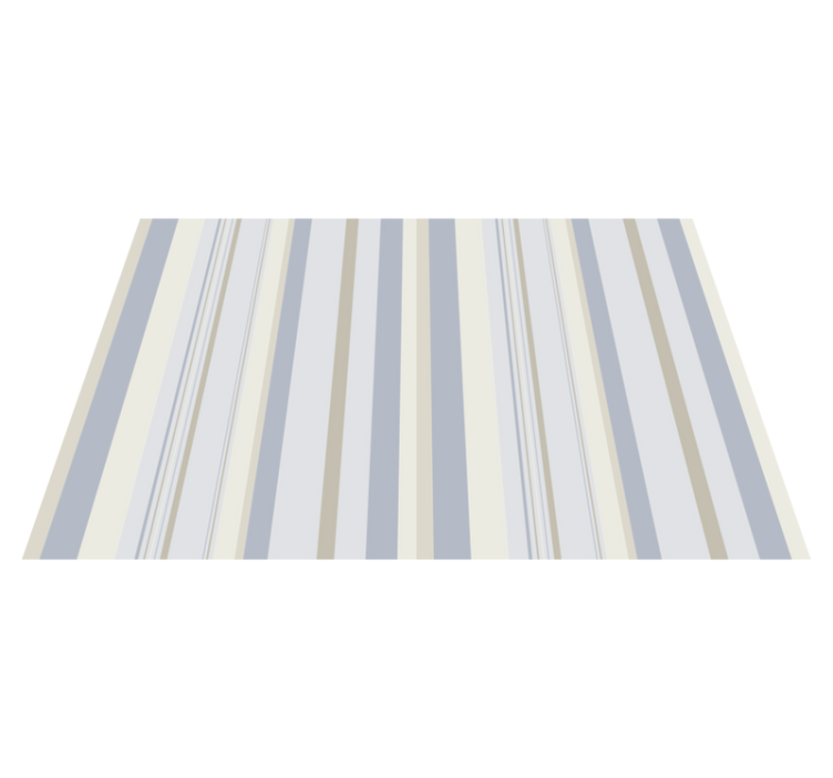 Modern placemat stripe pattern table setting - TenStickers