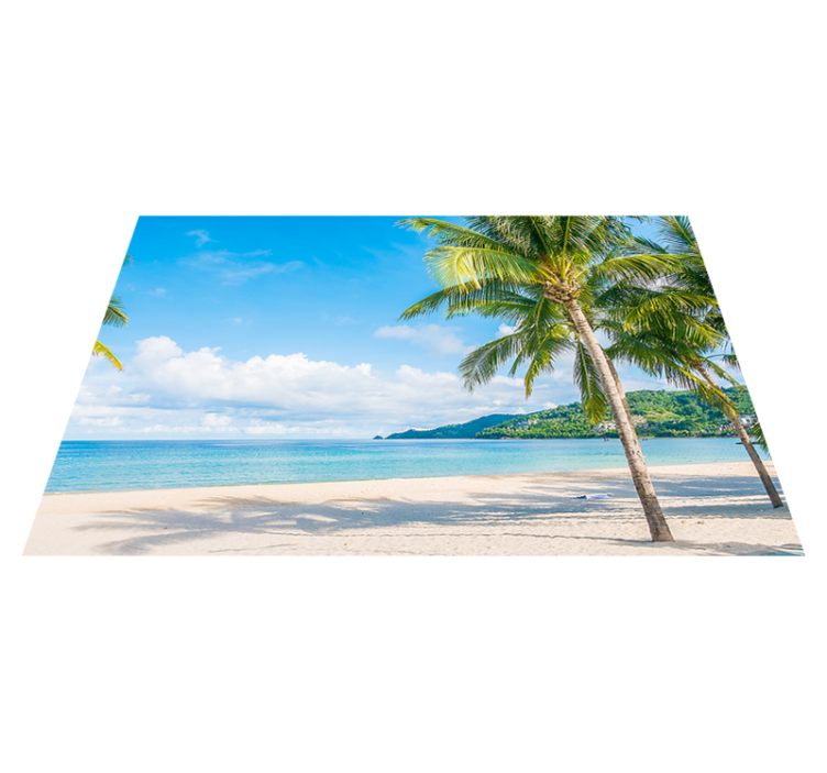 Original placemat tropical dream beach - TenStickers