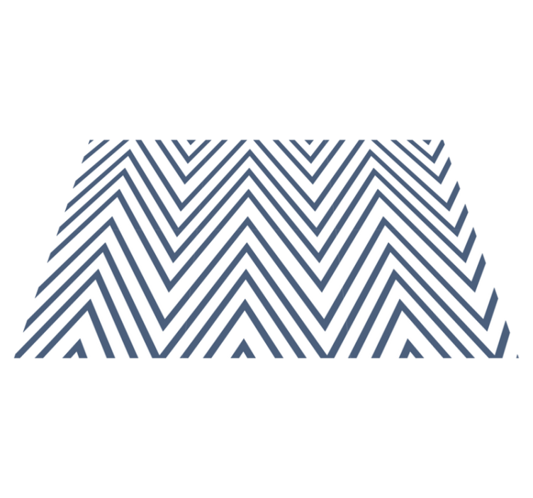 Modern placemat with elegant chevron design - TenStickers