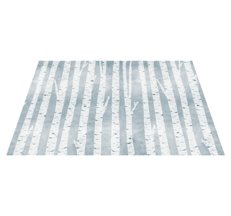 Birch tree nordic style original placemats - TenStickers