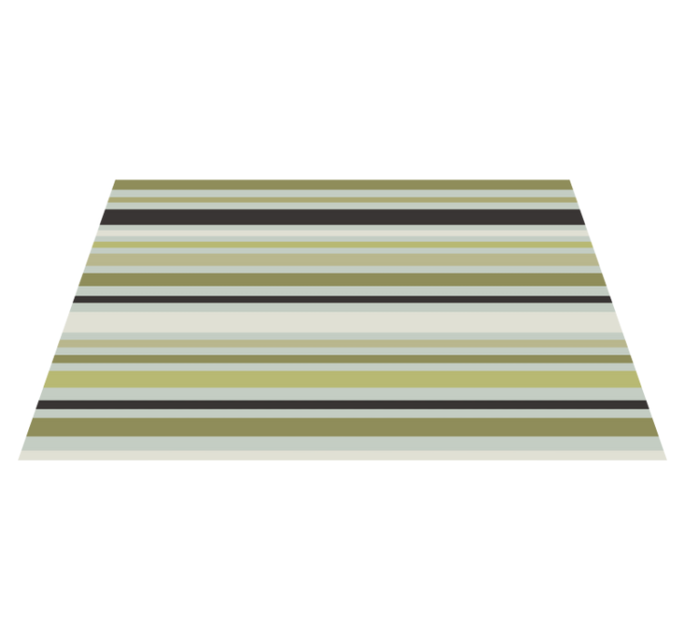 Striped pattern surface placemat - TenStickers