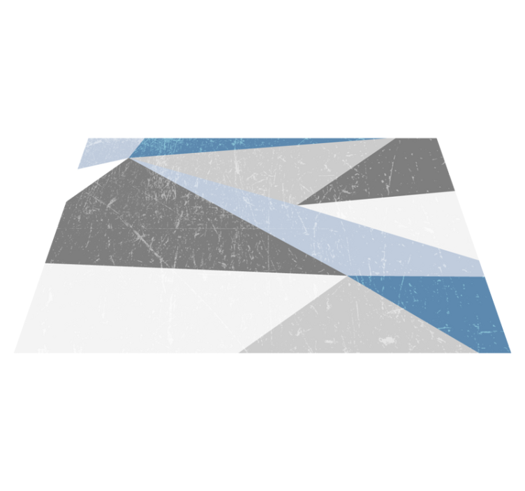 Modern placemat with geometric angled designs - TenStickers