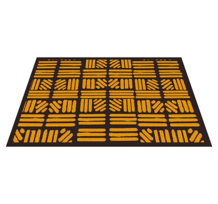 Textured patterned surface placemat - TenStickers