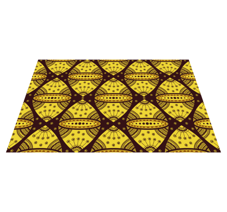 Placemat with intricate geometric design - TenStickers