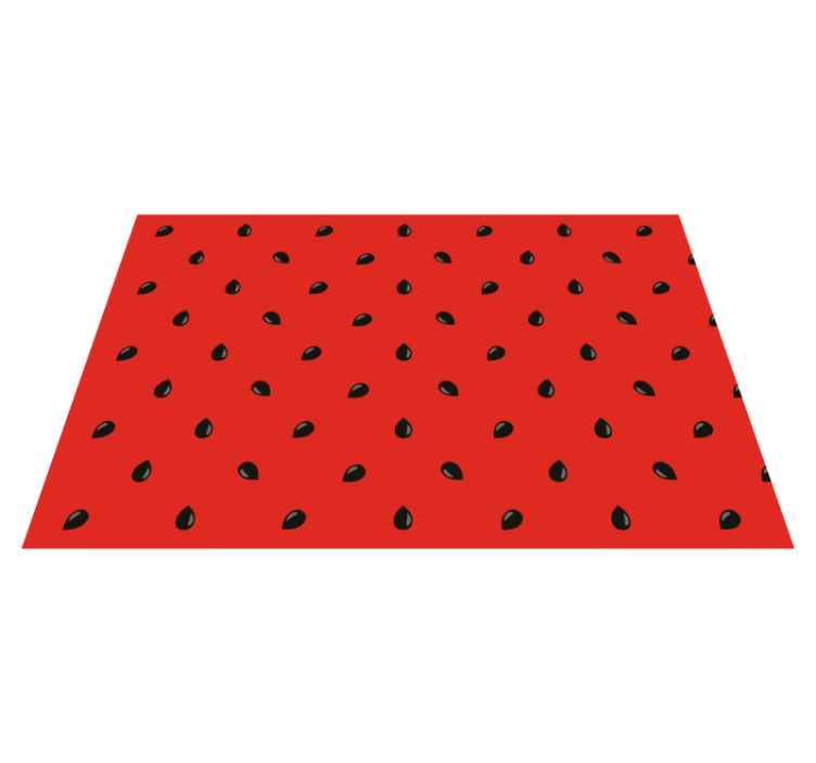 Seamless pattern watermelon original placemats - TenStickers