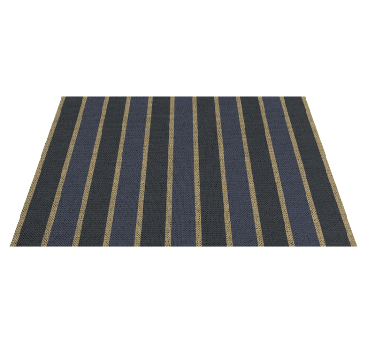 Modern placemat striped fabric runner - TenStickers