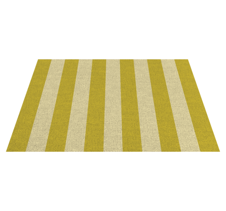 Modern placemat bold striped table setting - TenStickers