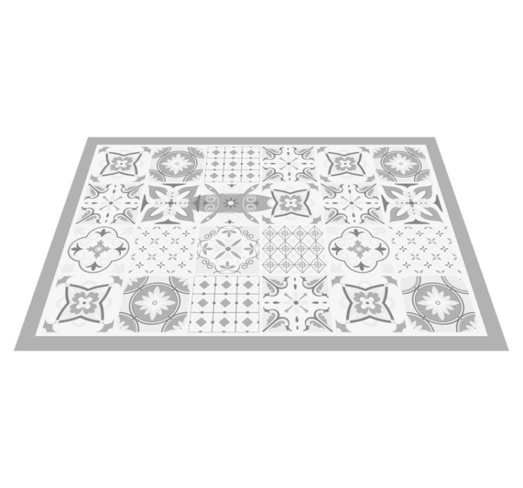 Placemat elegant monochrome designs - TenStickers
