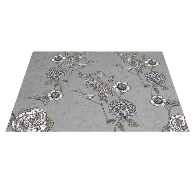 Original placemat with botanical accent design - TenStickers