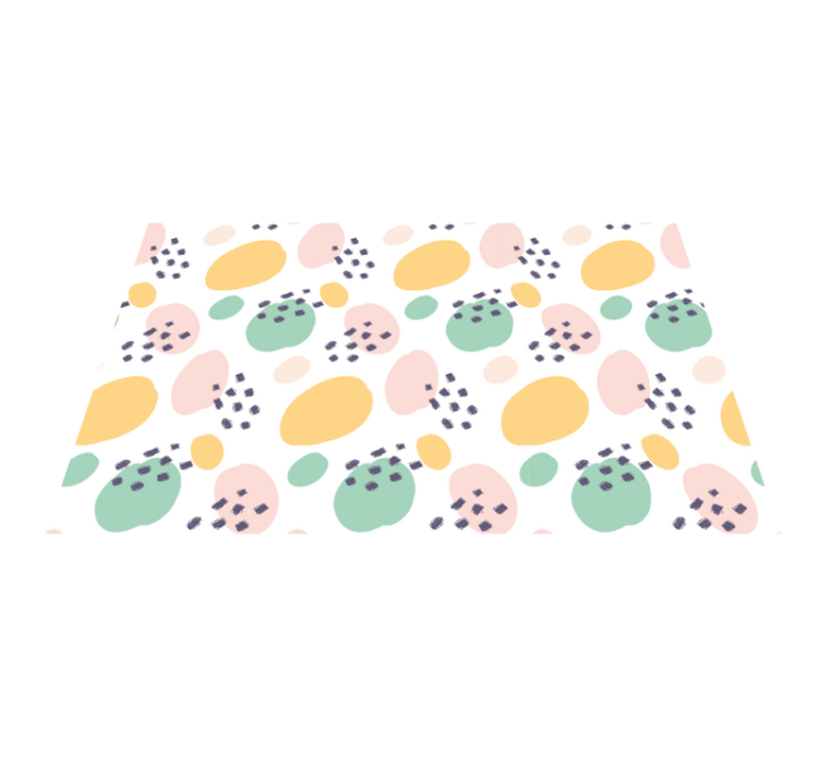 Original placemat colorful abstract design - TenStickers