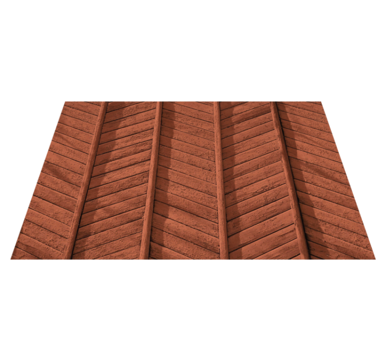 Herringbone wood pattern placemat - TenStickers