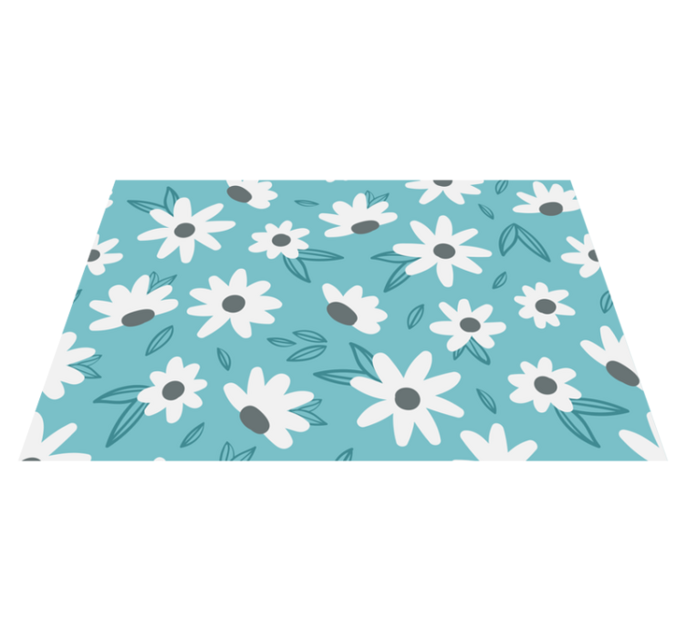 Original placemat floral print table cover - TenStickers