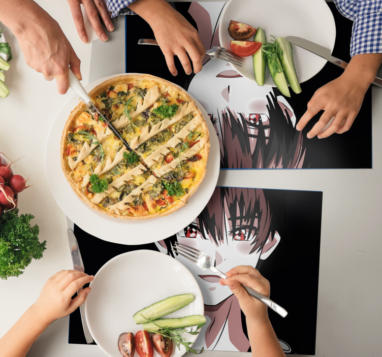 Manga  original vinyl placemats - TenStickers