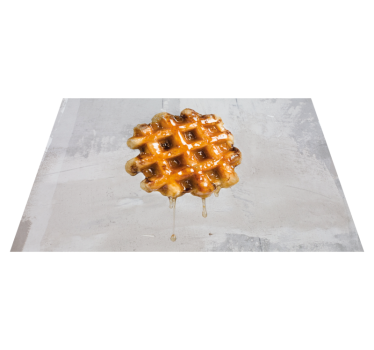 Belgian waffle modern vinyl placemats - TenStickers
