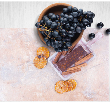 Children placemat grapes and spices design - TenStickers