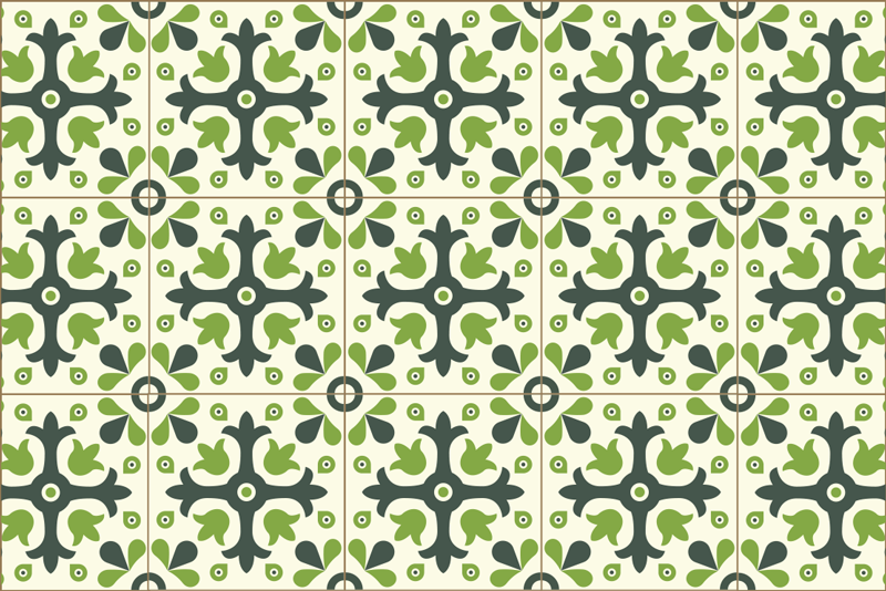 Green Hydraulics original placemat - TenStickers