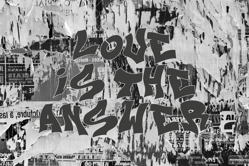 Placemat with quote live laugh love - TenStickers