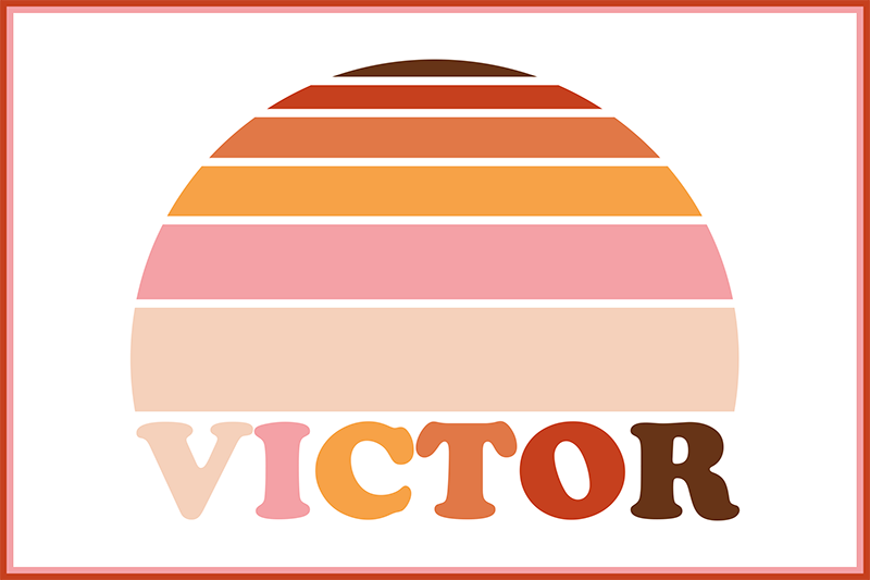 Personalizable placemat customizable name placemat - TenStickers