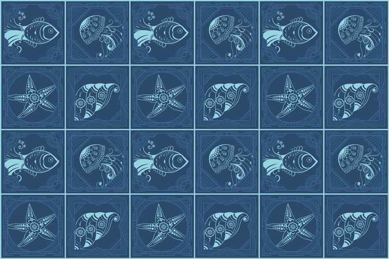 Original placemat nautical inspired design - TenStickers