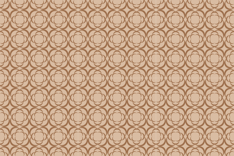 Elegant patterned surface placemat - TenStickers