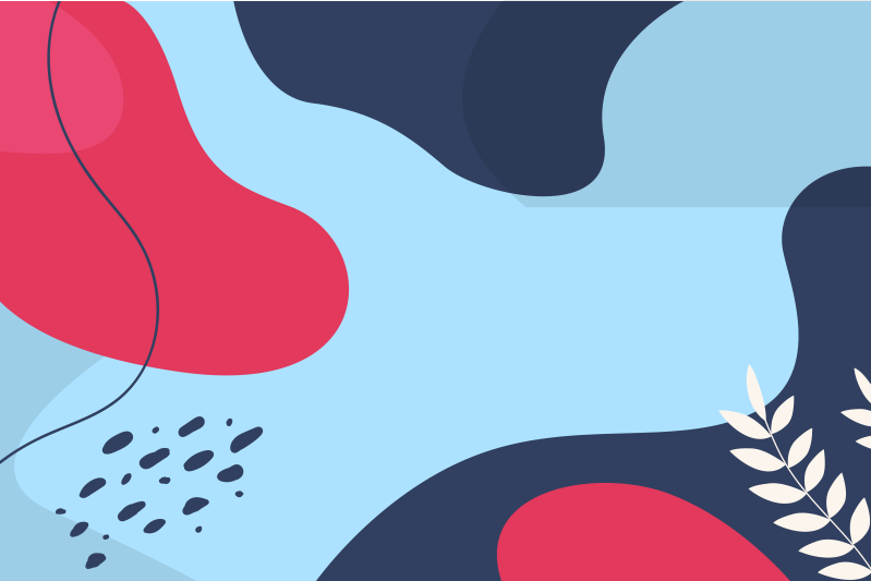 Original placemat colorful abstract designs - TenStickers